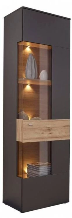 Colonne Vitrine 1 Porte Ouverture Droite