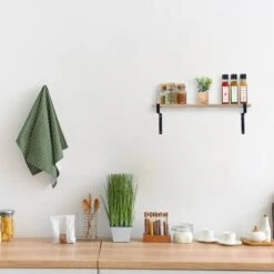 Étagère Murale Style Industriel -Étagères Soldes Magasin 08024f14a8c34c87bdab6b37515baabb