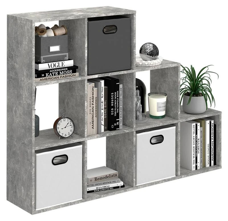 Étagère Escalier Béton 9 Compartiments 8 Étagère Escalier Béton 9 Compartiments – Image 6