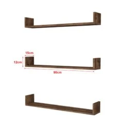 Lot De 3 étagères Murales Höganäs -Étagères Soldes Magasin 0bca04f2eedf4abd9fe2a0bb898bc354