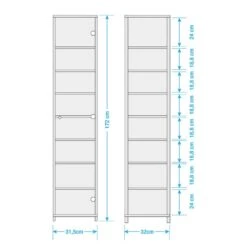 Vitrine Exhibit I -Étagères Soldes Magasin 1000121905 30 GALLERYIMAGES P000000001000121905