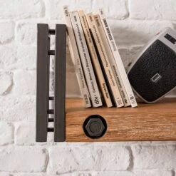 Étagère Murale MANCHESTER Avec Barres -Étagères Soldes Magasin 1000176685 200430 15155000014 DETAILS P000000001000176685