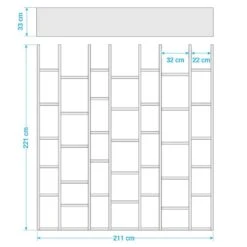 Bibliothèque Emporior II 19 Bibliothèque Emporior II -Étagères Soldes Magasin 1000194597 191118 17045500014 SKETCH DETAILS P000000001000194597 sketch