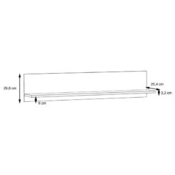 Tablette Murale Corey -Étagères Soldes Magasin 1000282744 211109 144353000563 SKETCH DETAILS P000000001000282744 sketch