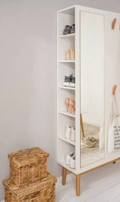 Armoire D’entrée LINDHOLM Avec Miroir -Étagères Soldes Magasin 1000364010 230913 022 MOOD DETAILS P000000001000364010 mood