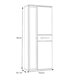 Vitrine Pudsey -Étagères Soldes Magasin 1000371306 230123 500 SKETCH DETAILS P000000001000371306 sketch