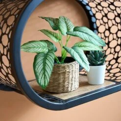 Étagères Murales Oval - Lot De 3 -Étagères Soldes Magasin 1000375821 230817 030 DETAILS P000000001000375821