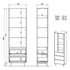 Vitrine Cantoria -Étagères Soldes Magasin 1000382674 230503 500 SKETCH DETAILS P000000001000382674 sketch
