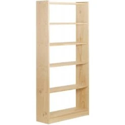 Bibliothèque Gala En Pin 6 Tablettes