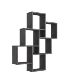 Étagère Murale 8 Compartiments - Laurio -Étagères Soldes Magasin 17e54aac27ae41209778466e861554fd