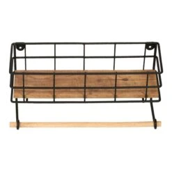 Étagère Murale Slangerup Noir -Étagères Soldes Magasin 18b8a8691fc1408a8b35ac2e954660c4