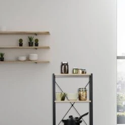 Etagère à Pieds à 3 étages -Étagères Soldes Magasin 2016773f289644559389b341c8ecde52