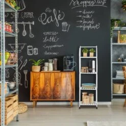 Étagère Verticale à 4 Rayons -Étagères Soldes Magasin 220965988f23438c98fa870e608468e7