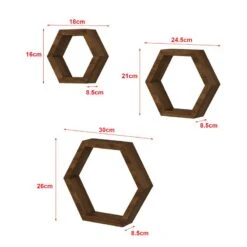 Set De 3 étagères Murales Stubbekøbing -Étagères Soldes Magasin 296229756f334eb4890e96501407c96b