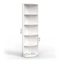 Étagère D’angle Ecki Blanc -Étagères Soldes Magasin 2cd516f6729d4dd587d00e38bcfea581