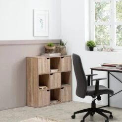 Étagère Martin 4 Rayons Et 5 Portes -Étagères Soldes Magasin 2faa45f56ed64ed6b231d665f8265bfc