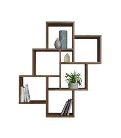Étagère Murale 8 Compartiments - Laurio -Étagères Soldes Magasin 333c325a41f046a5a155c3897ebb654c