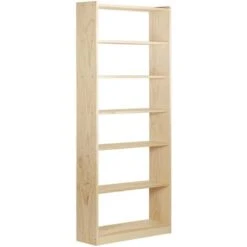 Bibliothèque Gala En Pin 7 Tablettes