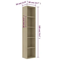 VIDAXL Armoire à Livres -Étagères Soldes Magasin 3a916c32f0994db0b0b9851aaa9a2db5