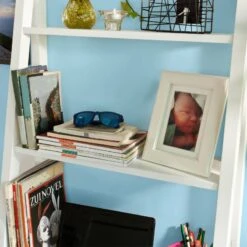 Table Bureau Etagère Echelle FRG60-W -Étagères Soldes Magasin 414a3dc9f4034934ae0d7ece7cea59c9