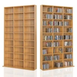 Étagère à CD Jukebox 178cm Blanc -Étagères Soldes Magasin 430c5c15637b4682b6e077984ccfb1fb