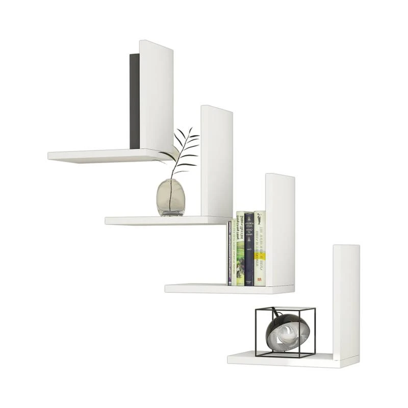 Lot De 4 étagères Murales Broby 10 Lot De 4 étagères Murales Broby – Image 8