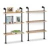 Étagère Murale Style Industriel Lot De 2 -Étagères Soldes Magasin 4addcef3d98242be9fee0aff614e5516