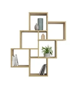 Étagère Murale 8 Compartiments - Laurio -Étagères Soldes Magasin 4d1a47c15f4a4fdb9c6a86eb71a3633b