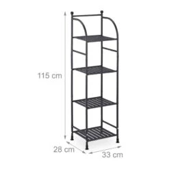 Étagère Verticale à 4 Rayons -Étagères Soldes Magasin 5066aa3e8f804b3a97e99f5a2258a828