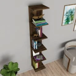 Étagère Murale Surahammar à 6 Niveaux -Étagères Soldes Magasin 526ab57f9df9475d8d0270bb3ee997b4