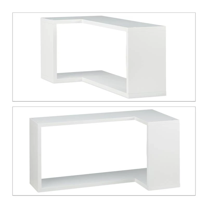 Étagère Murale D’angle En Lot De 2 7 Étagère Murale D’angle En Lot De 2 – Image 5