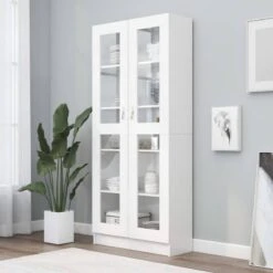 VIDAXL Armoire à Vitrine -Étagères Soldes Magasin 603001907ec243aea2fa3a1bd8d022e9