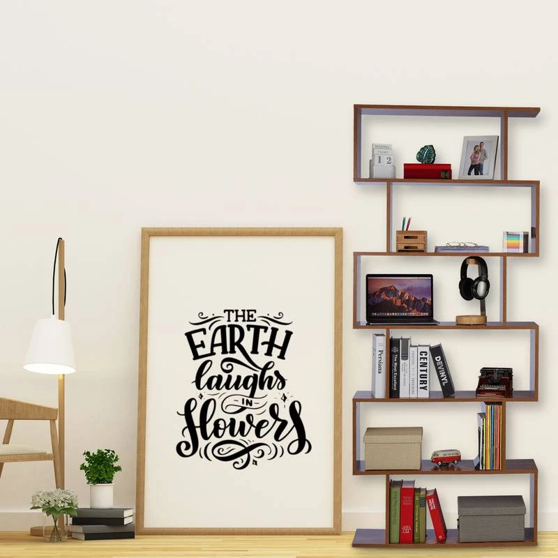 Haute Bibliothèque Marron 6 Haute Bibliothèque Marron – Image 4