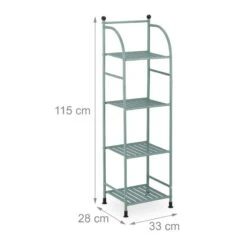 Étagère Verticale à 4 Rayons -Étagères Soldes Magasin 64500898dab045d498a96758264120f5