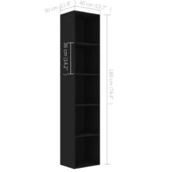 VIDAXL Armoire à Livres -Étagères Soldes Magasin 6994cf36c4e44fb686301b52a919e55c