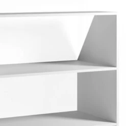 Étagère Sous Pente Blanc -Étagères Soldes Magasin 6c061889a1f54b5688a551ea1d4a5b4e