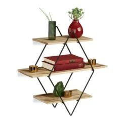 Étagère Murale 3 étages -Étagères Soldes Magasin 6eb69783ec0d4364841119d590ab1611