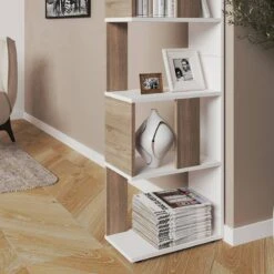 Etagère 45cm Sonoma/blanc -Étagères Soldes Magasin 7bbc81f1aa3346cf908c0b5a2a7c9014