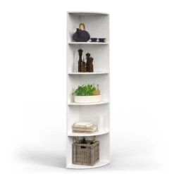 Étagère D’angle Ecki Blanc -Étagères Soldes Magasin 7eea69d437304f3e9a888554e6a1fb9e