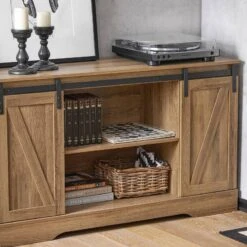 Buffet Bas FSB60-BR -Étagères Soldes Magasin 857c1c98142e4ce9a426d53294e65163