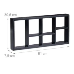 Étagère Murale Avec 7 Compartiments -Étagères Soldes Magasin 8ab9ededa27b4c0f8f87d3f5967f420b