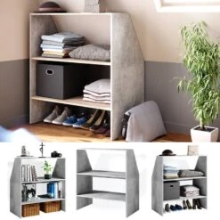 Étagère Sous Pente Béton -Étagères Soldes Magasin 8baf6ad4cea84bce987889ee9dc7ed42