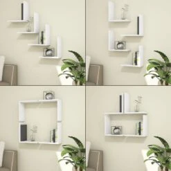 Lot De 4 étagères Murales Broby 24 Lot De 4 étagères Murales Broby -Étagères Soldes Magasin 9664738edc6d46edaf4683fe241cd253