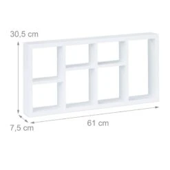 Étagère Murale Avec 7 Compartiments -Étagères Soldes Magasin 9829962a833e4d949ef1bb5269dfbf3f