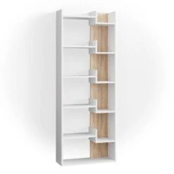 Bibliothèque Fico Blanc/sonoma