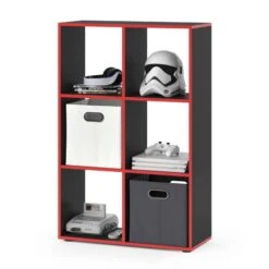 Etagère Noir/vert 6 Compartiments -Étagères Soldes Magasin 9fd693adc23d4153ad318ebe10dac34a