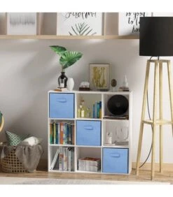 Etagère De Rangement 9 Cases -Étagères Soldes Magasin a0345abe547d4c90ae240afe11eff8d7