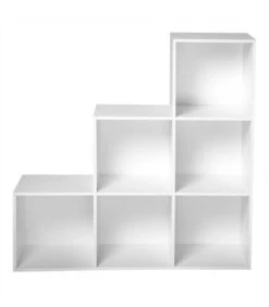 Meuble 6 Cases En Escalier -Étagères Soldes Magasin a2c91f2641e6432290851810f2ed18ec