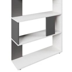 Etagère 80cm Anthracite/blanc -Étagères Soldes Magasin a46851b5e3ab463f8d2b76ea814bdf67