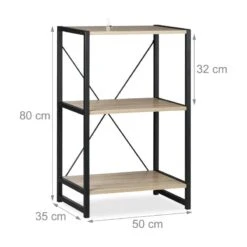 Etagère à Pieds à 3 étages -Étagères Soldes Magasin a493fbef19b041ac96e9e2c1be8803ae